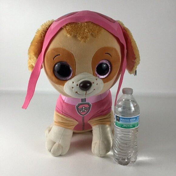 Ty Beanie Boos Paw Patrol Jumbo 17 Skye HUGE Stuffed Plush Toy Dog